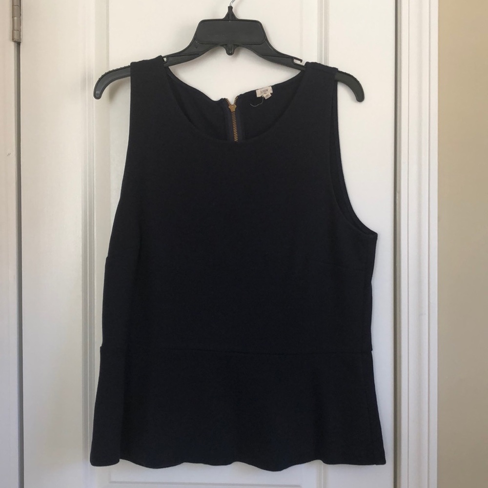 Peplum JCrew Top
